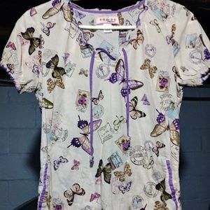 Ladies nursing scrubs.